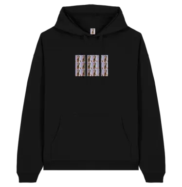 A NEW STAR TV / HOODIE / BLACK