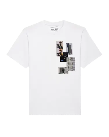 LOVE LOVE FLAKK LYRICS / T-SHIRT / WHITE